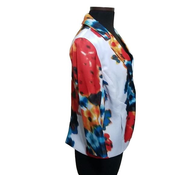 New Direction Multicolored Blazer size Medium NWT - Picture 5 of 7
